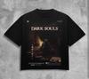 Dark Souls Tshirt Retro Pure Cotton Unisex Tshirt Casual and Loose Fit  Heavyweight Pure Cotton Streetwear for All Seasons