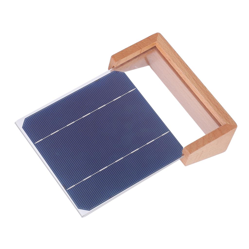 Mini Monocrystalline Solar Panel 3W 22percent  High Conversion Efficiency Educational Solar Cell