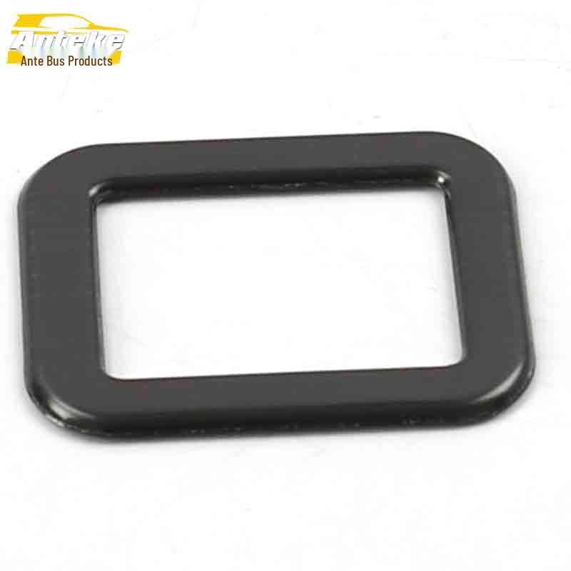 VV7 Trunk Switch Light Ring and Stainless Steel Tailgate Button Decorative Sticker
