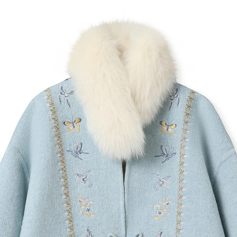 Winter 1116 high-end new button woolen