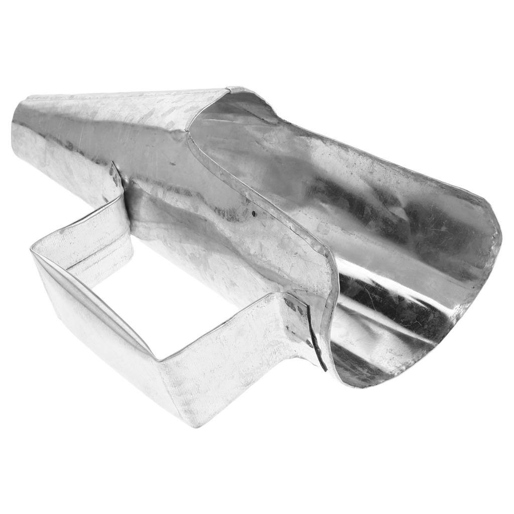 Heavy Duty Metal Food Funnel for Chicken Processing Supplies Wide Mouth Kitchen Funnel for Food Packaging Oil Filling and