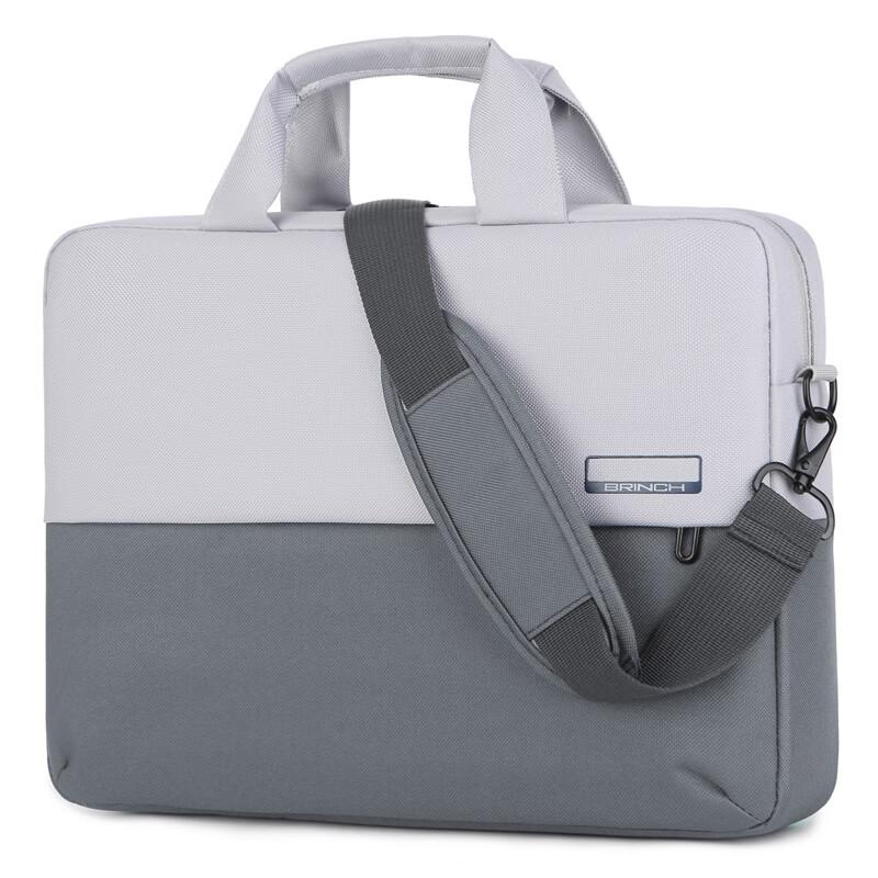 BRINCH Laptop Bag Handheld 15/16 Inch Business Crossbody Shoulder Bag Suitable for Apple Huawei Laptops