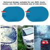 100x150mm Car Rearview Mirror Rainproof Sticker Anti Fog Protective Film Rain Shield