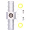 1 2in Fuel Line TFitting 1 827 NPT Port Fuel Pressure Gauge Sensor Adapter Stainless Steel
