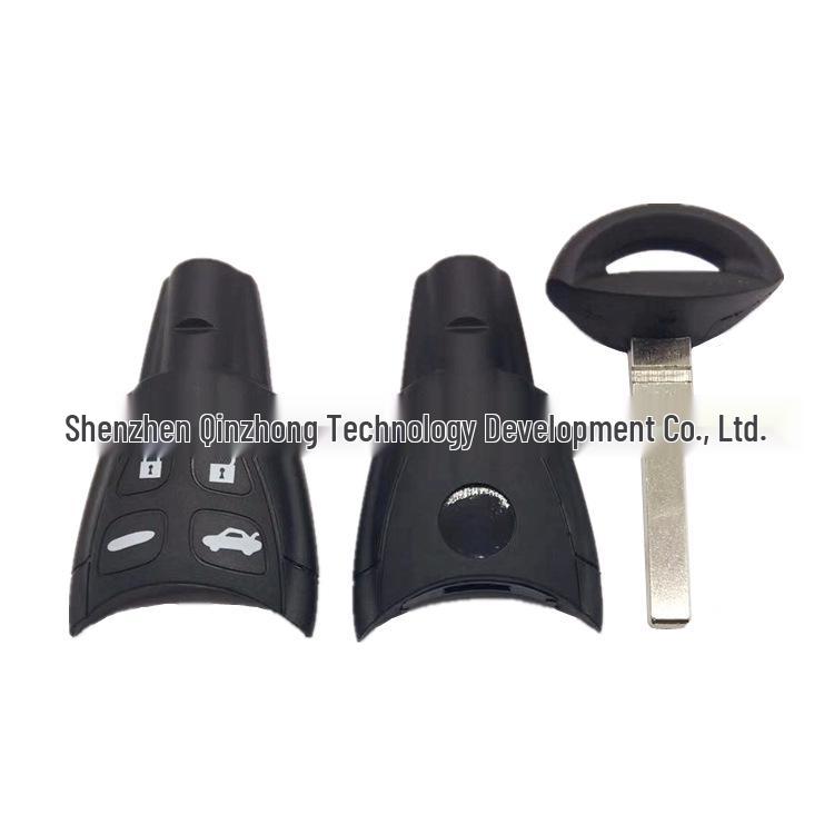 Saab 4-Button Smart Key Shell Replacement