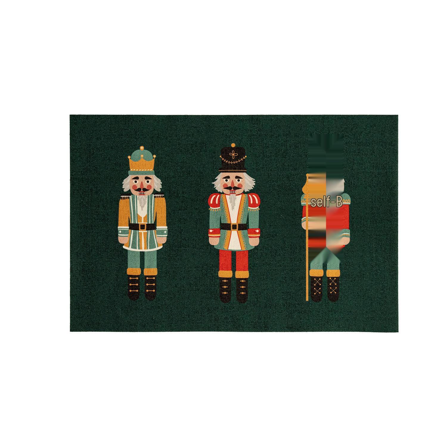 

Christmas Table Mat: Festive Anti-scalding Placemat for Restaurant or Home Dining Decoration 30x45cm
