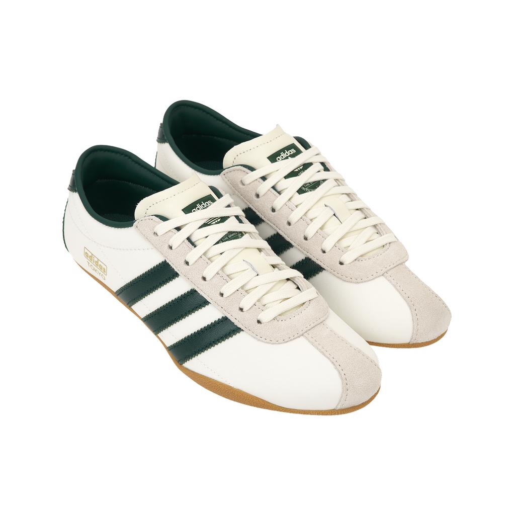 adidas Tokyo Off White Collegiate Green Women Sneakers Cream Gold-Metallic JP9705