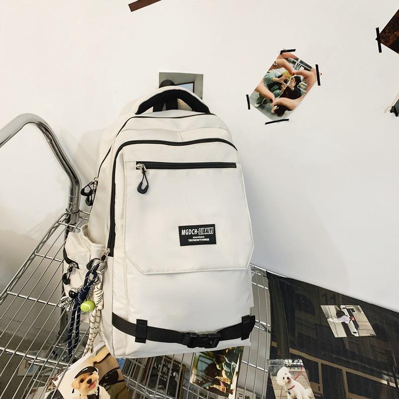 Large capacity Backpacks for Junior High School CampusUses  High School Girls  Versatile Contrast Color College CampusUses' Computer Travel
