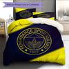 Biancheria da letto con motivo del Fenerbahce Sports Club Decorazione per la casa Regalo di compleanno e per feste (1 * copripiumino + 2 * federa, senza nucleo)