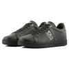 Emporio Armani EA7 Round Toe Lace-Up Low-Top Sneakers Unisex Sneakers Black X8X102XK346M701