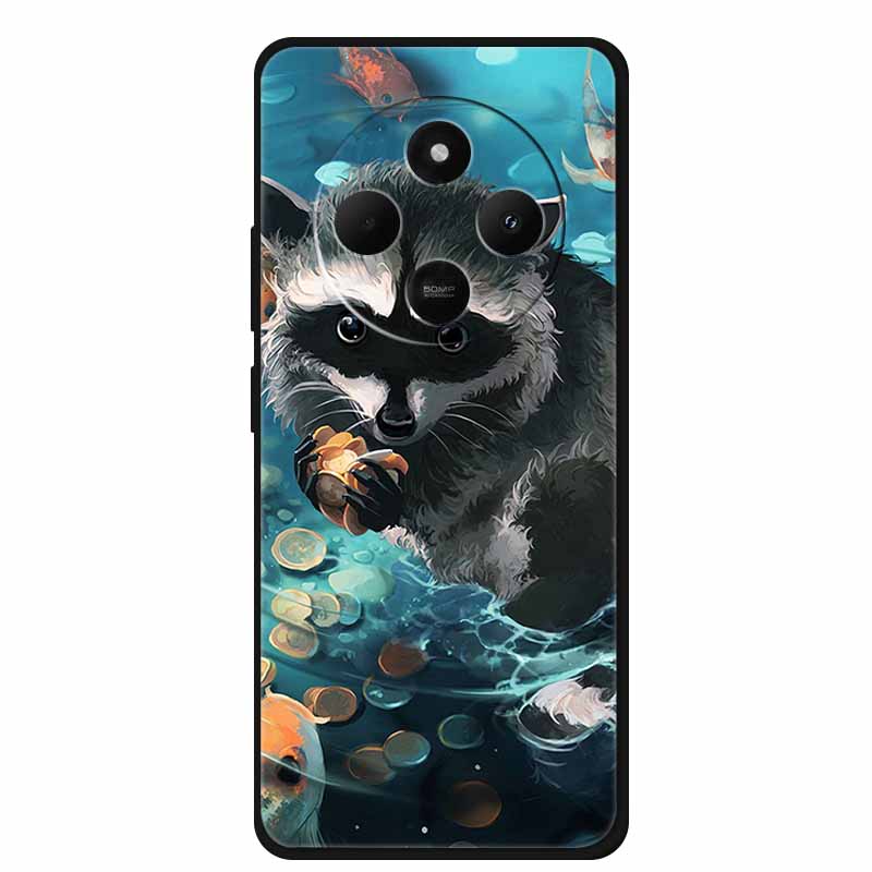 For Xiaomi Poco C75 Case Poco C75 4G Cover Funda Lovely TPU Shockproof Painted Silicone Phone Back Cover For Xiaomi Poco C75 Bag