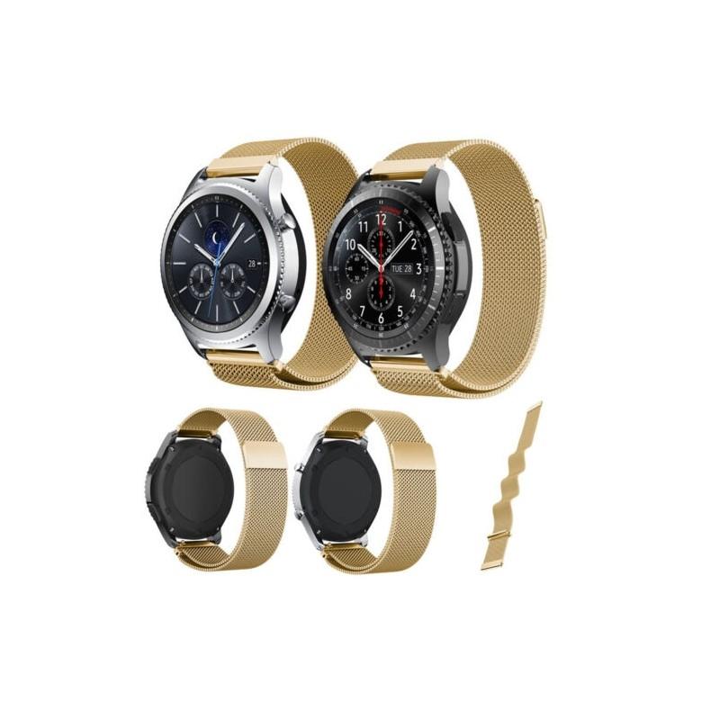 Elegant Milanese Magnetic Stainless Steel Watch Band Strap For Samsung Gear S3 Frontier