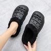 Winter Men Women Slippers Warm Furry Slippers Unisex Ccise Indoor Home Cott Shoes Men Casual Fluff Slides Plush Fur Clogs 45