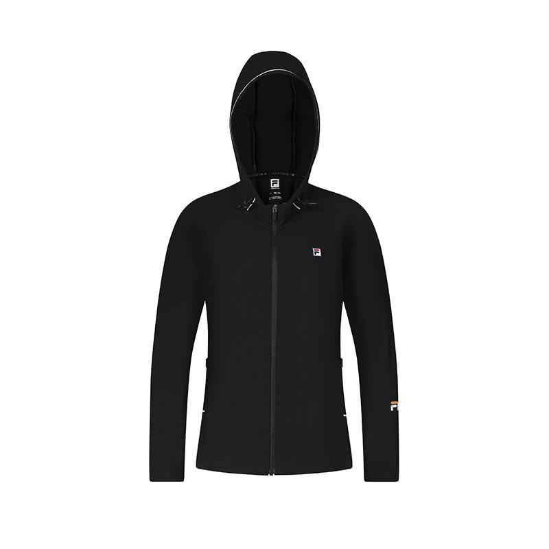 New FILA Jackets & Coats Women's Jet Black A51W523501F-BK