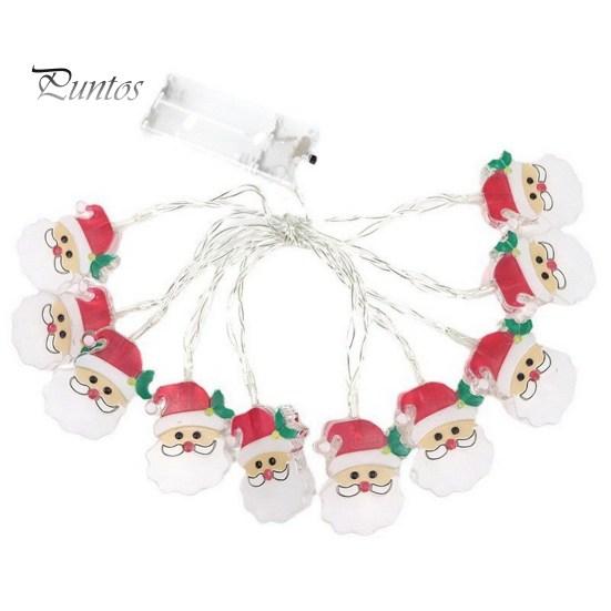 

Светодиодная рождественская гирлянда, Санта-Клаус, праздничные украшения, лампа для теплой уютной рождественской вечеринки