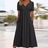 2024 Trendy Summer Short-Sleeve Dress for European & American Women - Stylish and Unique Design
