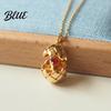 Egg Pendant Jewelry Retro Necklace Medieval Style Easter with Love
