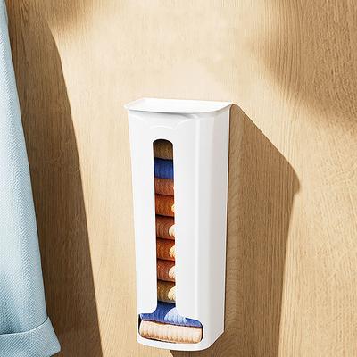 Underwear Organizer Closet Wall Hanging Box Panties Storage Boxes Wardrobe Household Socks Holder Garbage Plastic Bag Dispenser