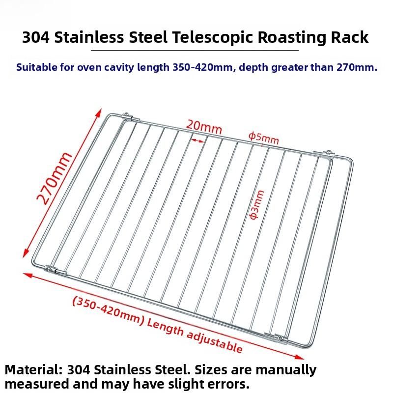 Stainless Steel BBQ Grill Net for Galanz Midea Supor Steam Oven Stainless Steel Cooling Grill Rack