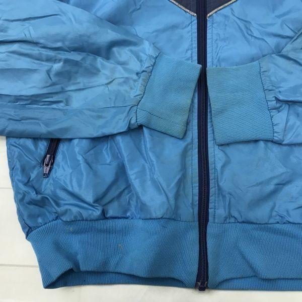 Nike 1980s Vintage Blue Tag Hoodie Jacket Men's M Navy X Blue Full Zip(USED)