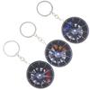 Rotatable Car Wheel Rim Keychain Clear 2D Acrylic Brake Caliper Key Ring Practical Key Accessory for Daily Commute Use