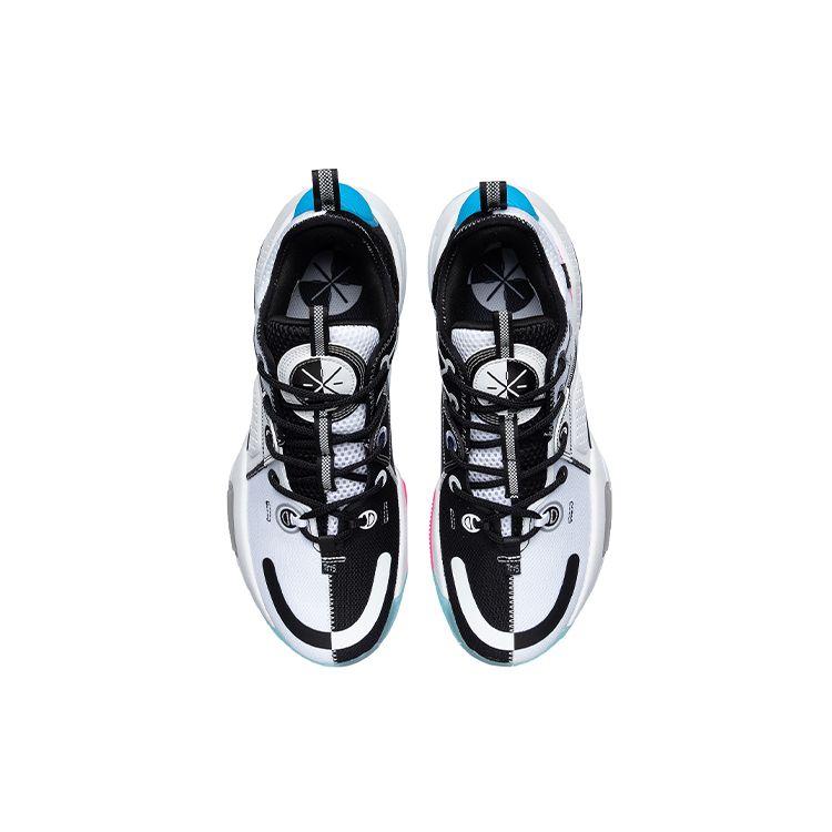 Li-Ning Wade All City 9 No Sleep Men Sneakers White Black ABAR005-5