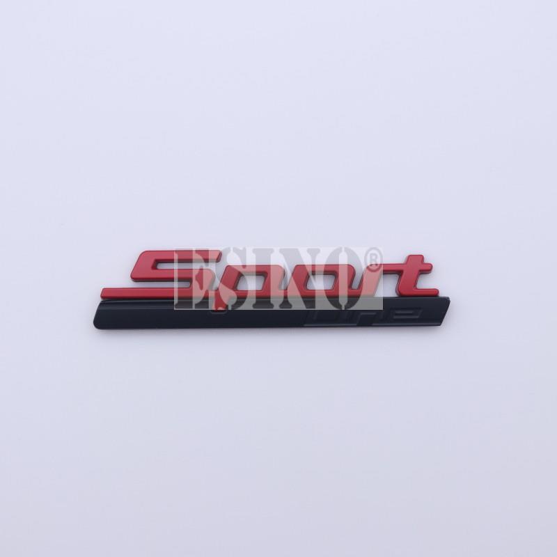 Car Styling Universal 3D Car Trunk Metal Adhesive Badge Emblem Sport Line Rear Body Tailgate Fender Styling Badge for BMW