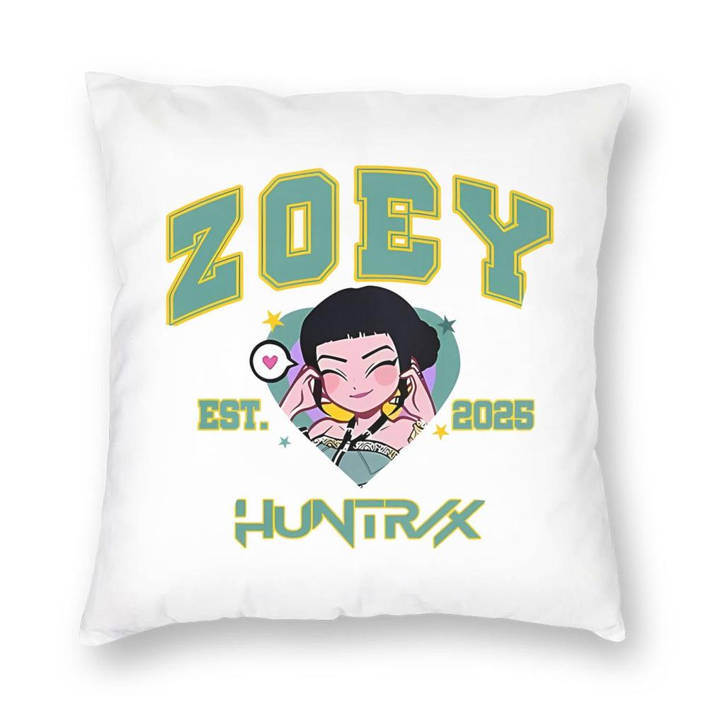 Kpop Demon Hunters Saja Boys Pillowcase Printed Polyester Cushion Cover Gift Pillow Case Cover Home Square 40X40Cm