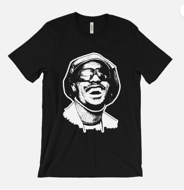 Stevie Wonder T Shirt - Songs In The Key Of Life - My Cherie Amour - legend M
