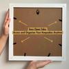 2PCS Adventure Archive Boxes Map Box Photo Frame Hanging Travelling Memorial Box Ticket Stamp Shadow Box Photo Frame Memory Box