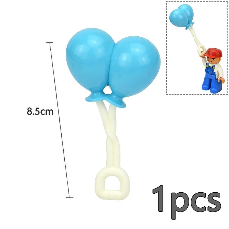 Store byggeklosser Slide Swing Seesaw Park Lekeplass Series Large Pillar Murstein Barn Barn Pedagogisk Leke Kompatibel Duploe
