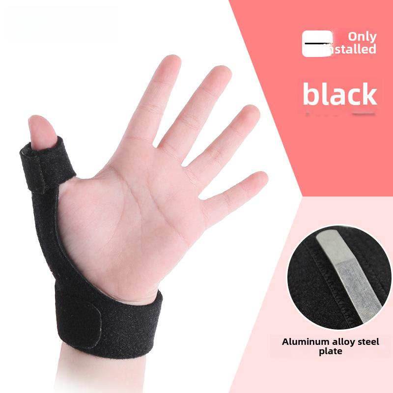 

Детский наперсник для пальца и большого пальца для травм и поддержки суставов при игре в баскетбол Black M (Children 5-8 years)