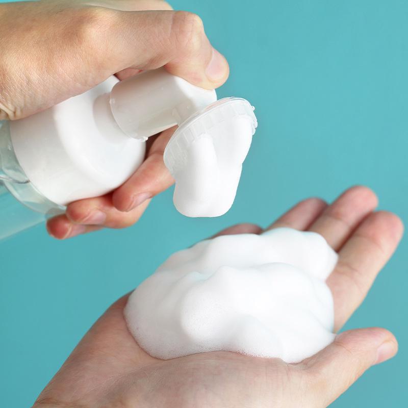 Foaming Facial and Hair Cleanser Bottle