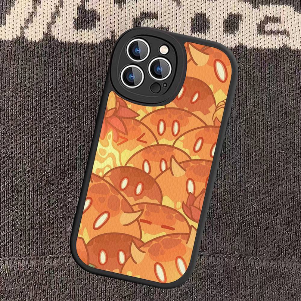popular Game S-Slime R-Rancher Phone Case for iPhone 16 15 14 13 Pro Max 11 12 Plus Leather Silicone Cover