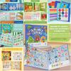Wooden Magnetic Fraction Board Educational Toy For Third Grade Math Learning