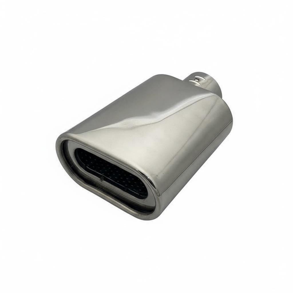 Stainless Steel Exhaust Tip Noise Reduction Stainless Steel Acoustic Damper Tip Universal Tailpipe Cover