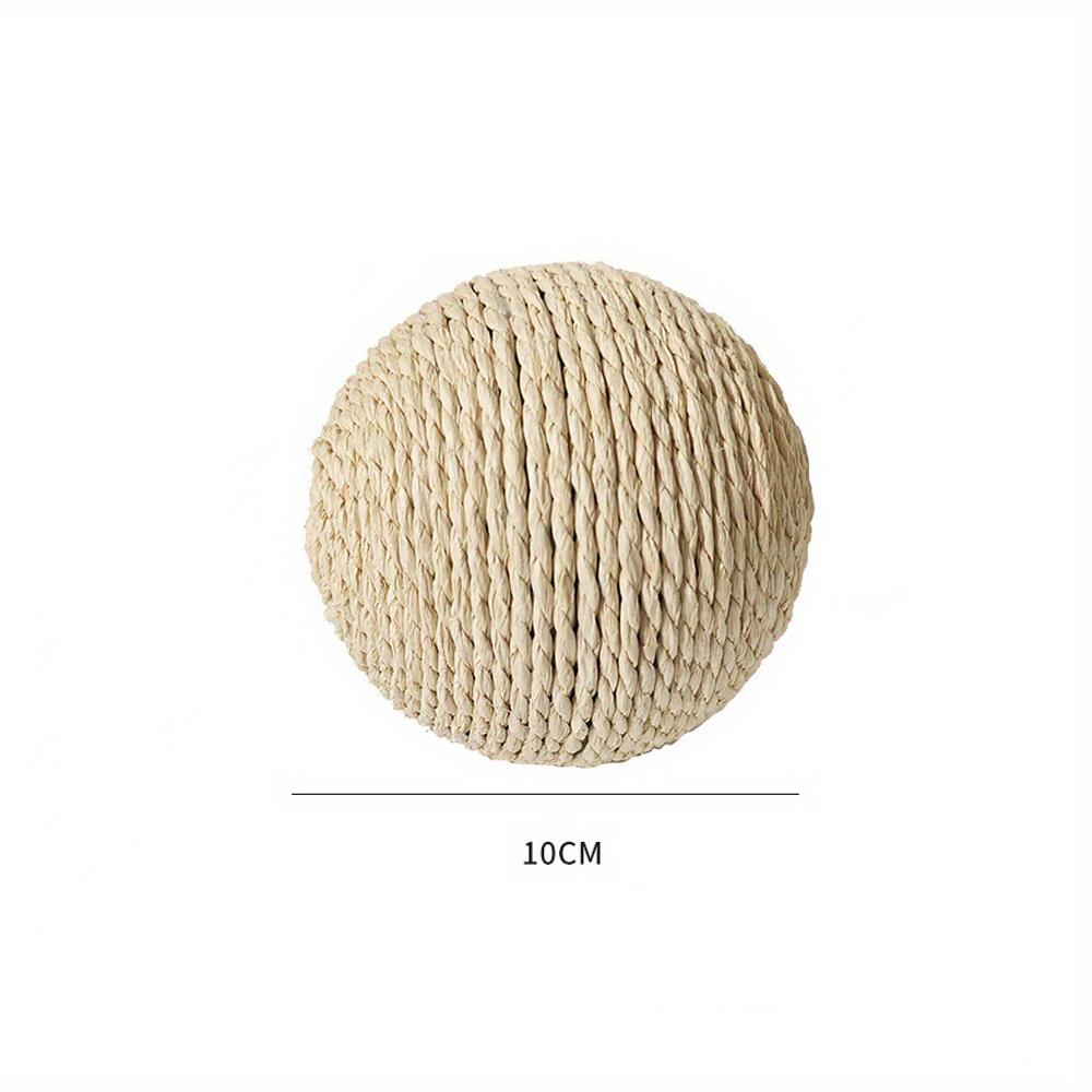 Big Sisal Cat Scratching Ball Toy Bite-resistant Kitten Interactive Chew Toys Funny Cat Scratcher Pet Supplies