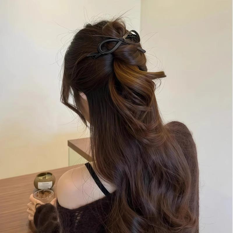 Elegant Leather Bow Twist Hairpin For Women Girls Sweet Hair Ornament Barrette Hair Clip Hairgrip Fashion Hair Accessories
