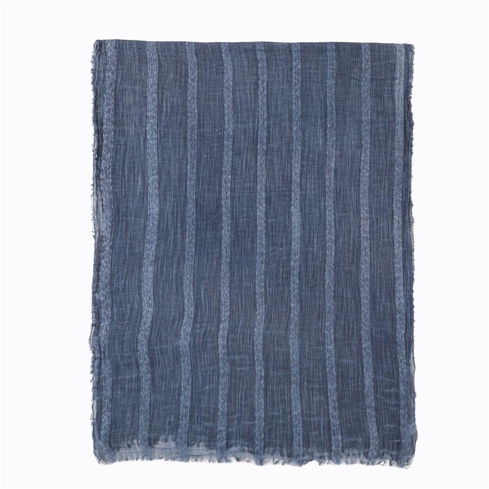 Striped Men's Striped Scarf Neckerchief Short Tassel Scarves Shawls  Wrap  for Men Women