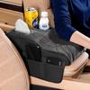 Tissue Box Car Armrest Box Velvet Surface Armrest Height Increase Pad  Console Organizer