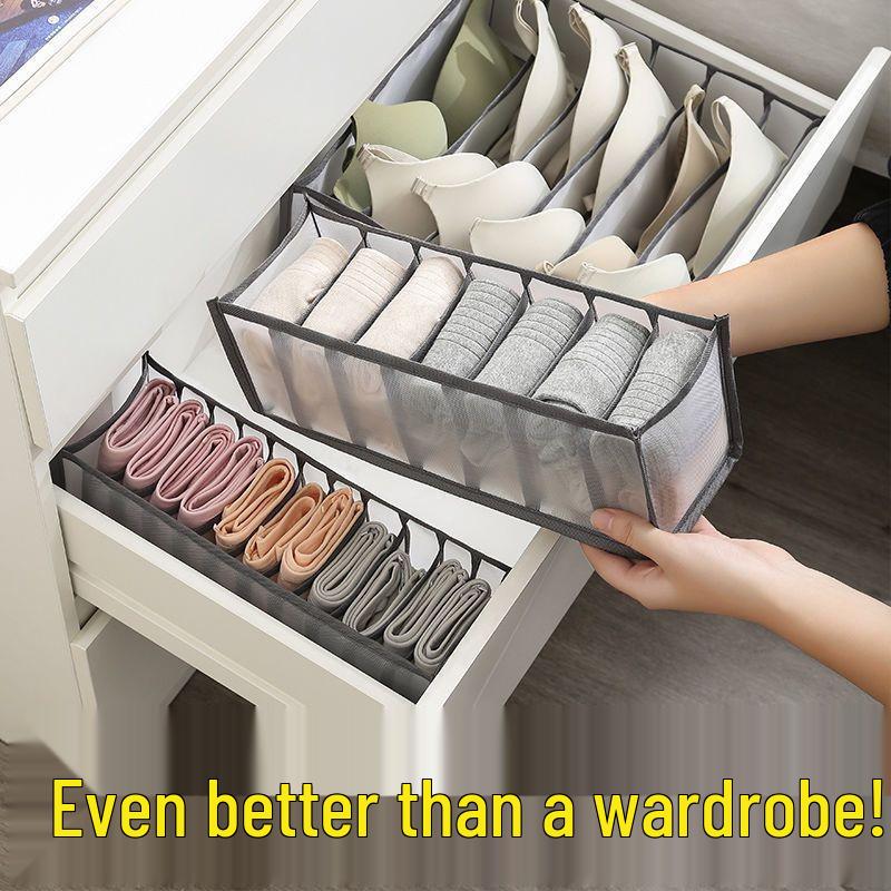 Durable Multi-purpose Bedroom Organizer Box for Clothing and Underwear
