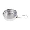 Fuels Fires Extinguishing Cover Stainless Steel Windproofed Flame Cover For Alcohols Stove With Heat Resistant Handle