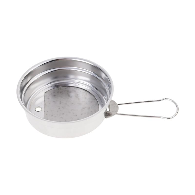 Fuels Fires Extinguishing Cover Stainless Steel Windproofed Flame Cover For Alcohols Stove With Heat Resistant Handle