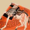 Luxury Winter Faux Cashmere Scarf for Women Fashionable Thickened Little Horse Design European And American Style Warm Shawl