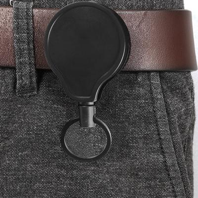 Neues Produkt Anti-Diebstahl-Abzeichenrollen Gürtelclip Abzeichenrollen 70 cm einziehbare Länge Outdoor Angeln Camping Reisewerkzeuge
