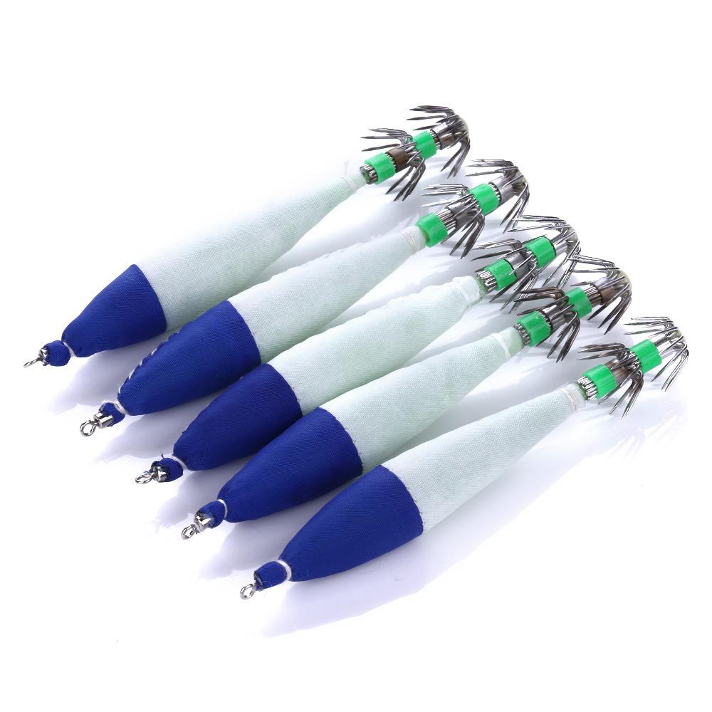 Deep Sea Lure Squid Fake Bait10.5CM 6GLuminous Hook5Personalized Bionic Fishing Lure for Sea Fishing
