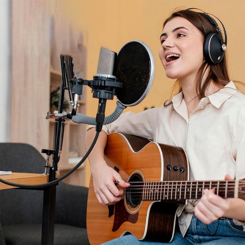 6.35mm (1/4inch) to 3Pin Cable Male to Female Balanced Shielded 3Pin to 6.35mm Cord Profesional Stereo Cable