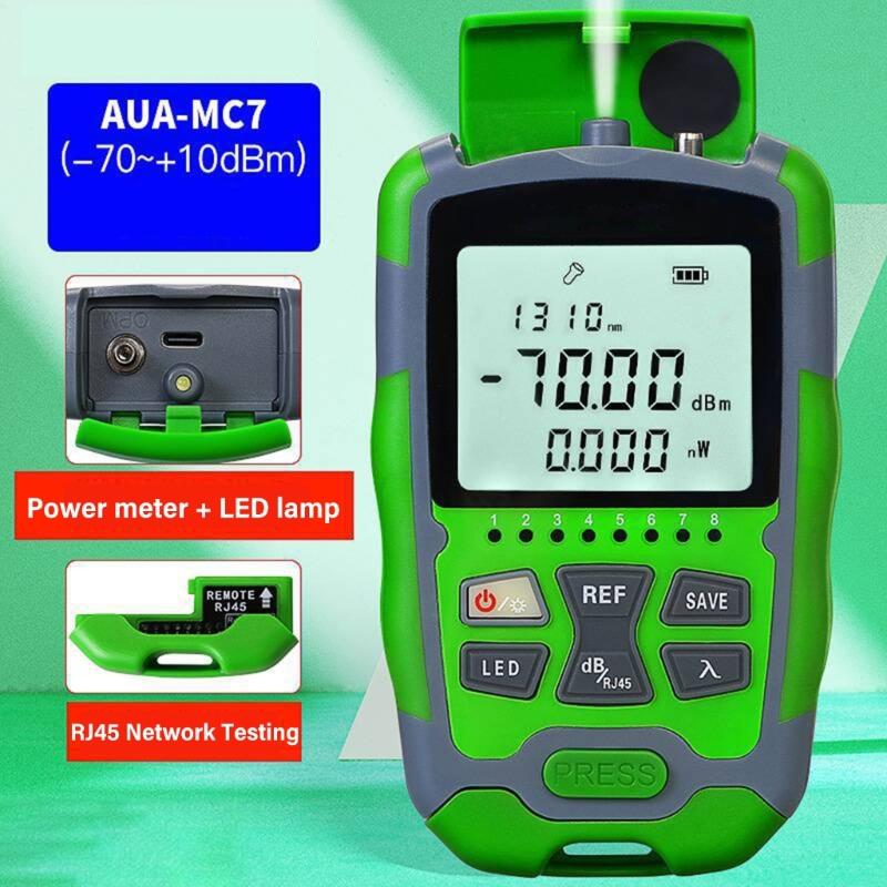 3 in 1 Portable Fiber Opticals Tester With High Accuracy Light Power Measurement And Networking Cable Testing