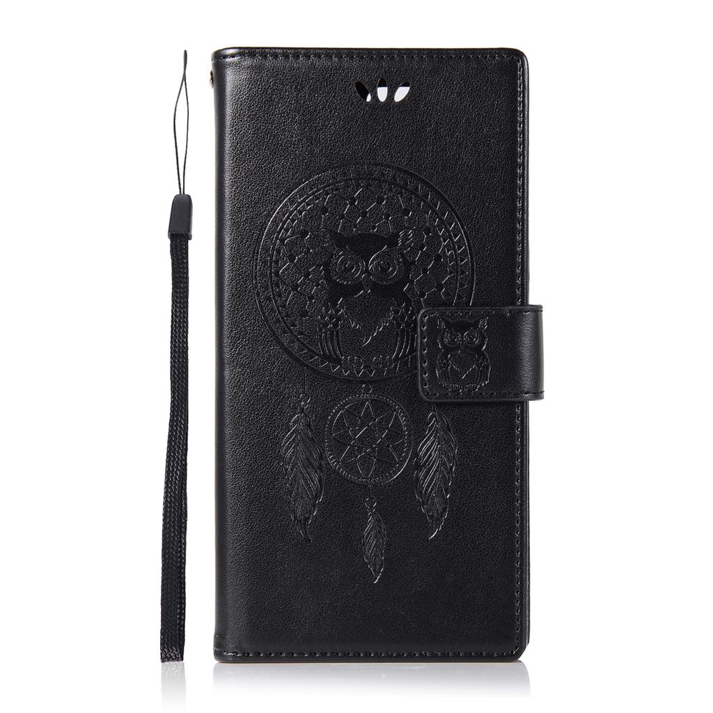 /Árbol b/úho Azul Flip Case con Soporte y Ranuras para Tarjetas CLM-Tech Funda para Motorola Moto G5 Plus Carcasa Cuero sint/ético
