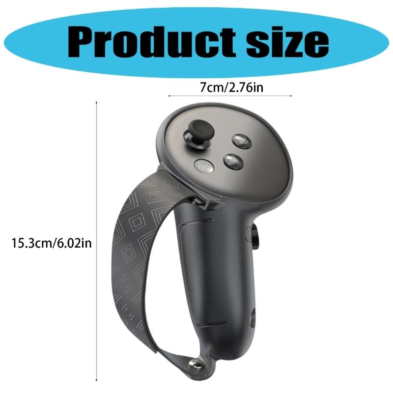 Protective Silicone Sleeves for Quest3S Controllers To Prevent Damage and Enhanceds Grip for Home Entertainment